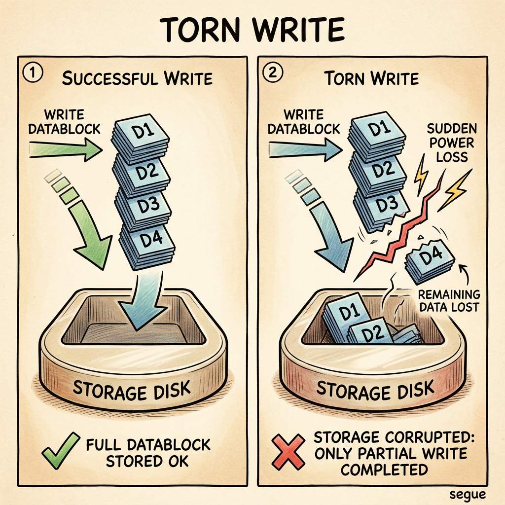 torn write