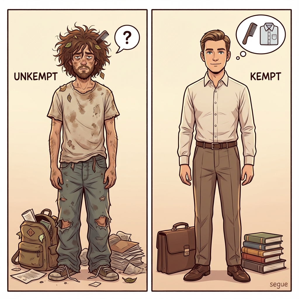 unkempt
