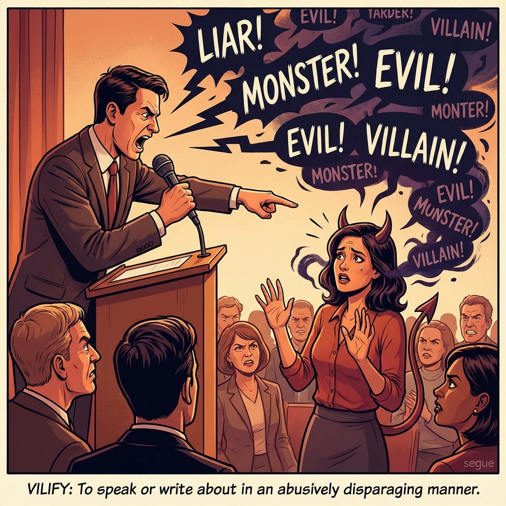 vilify