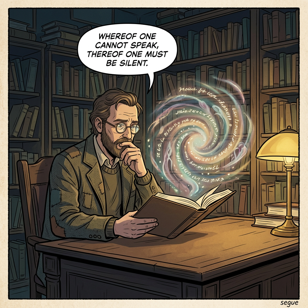 Whereof one cannot speak, thereof one must be silent
